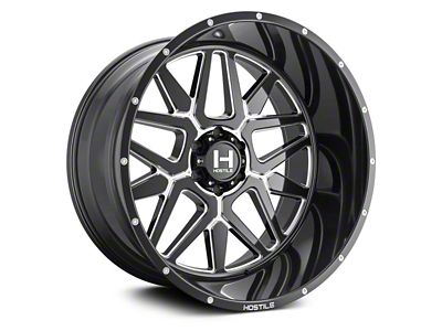 Hostile Diablo Blade Cut 6-Lug Wheel; 20x9; 12mm Offset (05-15 Tacoma)