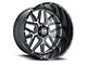 Hostile Diablo Blade Cut 6-Lug Wheel; 24x14; -76mm Offset (05-15 Tacoma)