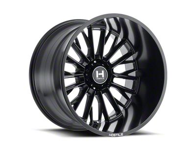 Hostile Fury Asphalt 6-Lug Wheel; 22x12; -44mm Offset (05-15 Tacoma)