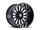 Hostile Fury Asphalt 6-Lug Wheel; 22x12; -44mm Offset (05-15 Tacoma)