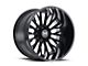 Hostile Fury Asphalt 6-Lug Wheel; 22x14; -76mm Offset (05-15 Tacoma)