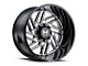 Hostile Jigsaw Blade Cut 6-Lug Wheel; 20x12; -44mm Offset (05-15 Tacoma)