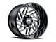 Hostile Jigsaw Blade Cut 6-Lug Wheel; 22x14; -83mm Offset (05-15 Tacoma)