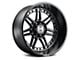 Hostile Lunatic Asphalt 6-Lug Wheel; 20x12; -44mm Offset (05-15 Tacoma)