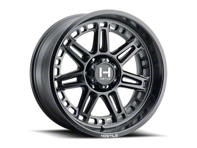 Hostile Lunatic Asphalt 6-Lug Wheel; 24x14; -76mm Offset (05-15 Tacoma)