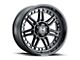 Hostile Lunatic Asphalt 6-Lug Wheel; 24x14; -76mm Offset (05-15 Tacoma)