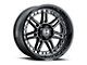 Hostile Lunatic Blade Cut 6-Lug Wheel; 24x14; -76mm Offset (05-15 Tacoma)