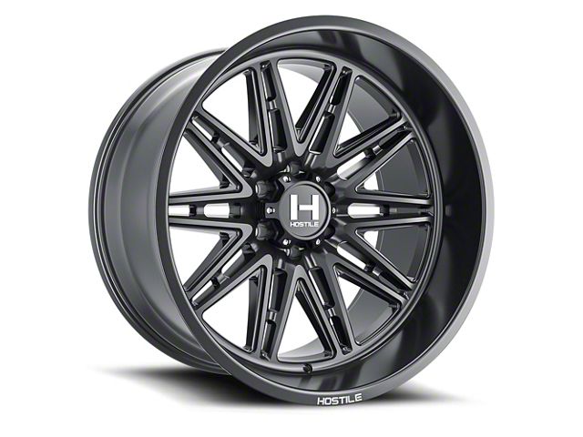 Hostile Maniac Asphalt 6-Lug Wheel; 20x10; -19mm Offset (05-15 Tacoma)