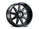 Hostile Omega Asphalt 6-Lug Wheel; 20x12; -44mm Offset (05-15 Tacoma)