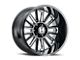 Hostile Predator Blade Cut 6-Lug Wheel; 20x9; 12mm Offset (05-15 Tacoma)