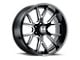 Hostile Rage Blade Cut 6-Lug Wheel; 20x9; 12mm Offset (05-15 Tacoma)