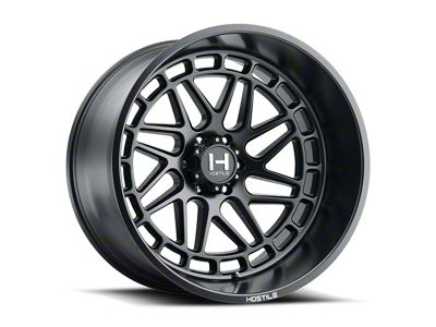 Hostile Reaper Asphalt 6-Lug Wheel; 24x14; -76mm Offset (05-15 Tacoma)