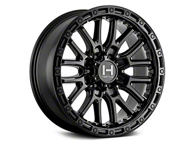 Hostile Ridgecrest Asphalt 6-Lug Wheel; 18x9; 0mm Offset (05-15 Tacoma)