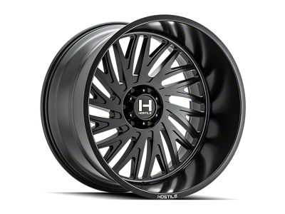 Hostile Syclone Asphalt 6-Lug Wheel; 24x14; -76mm Offset (05-15 Tacoma)