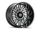 Hostile Syclone Blade Cut 6-Lug Wheel; 24x12; -44mm Offset (05-15 Tacoma)