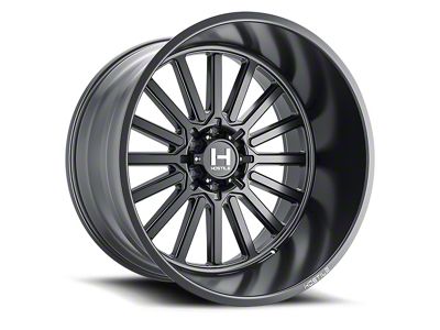 Hostile Titan Asphalt 6-Lug Wheel; 24x14; -76mm Offset (05-15 Tacoma)