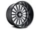 Hostile Titan Blade Cut 6-Lug Wheel; 22x10; -25mm Offset (05-15 Tacoma)