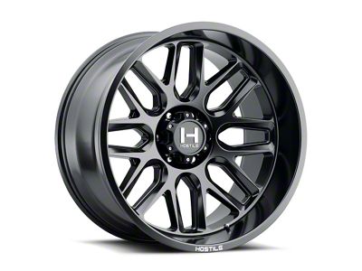 Hostile Vulcan Asphalt 6-Lug Wheel; 24x12; -44mm Offset (05-15 Tacoma)