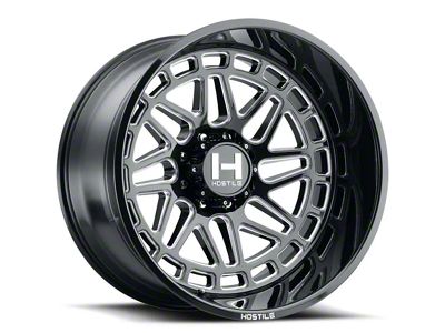 Hostile Reaper Blade Cut 5-Lug Wheel; 20x10; -19mm Offset (07-13 Tundra)