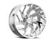 Hostile Vortex Armor Plated 5-Lug Wheel; 22x10; -25mm Offset (07-13 Tundra)