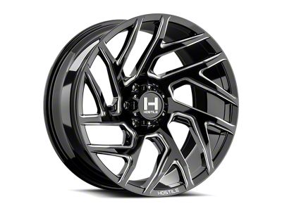 Hostile Vortex Blade Cut 5-Lug Wheel; 22x10; -25mm Offset (07-13 Tundra)