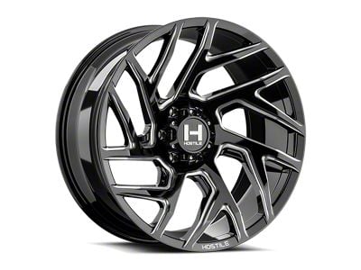 Hostile Warrior Blade Cut 5-Lug Wheel; 20x12; -44mm Offset (07-13 Tundra)