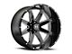 Hostile Alpha Blade Cut 6-Lug Wheel; 20x10; -19mm Offset (10-24 4Runner)