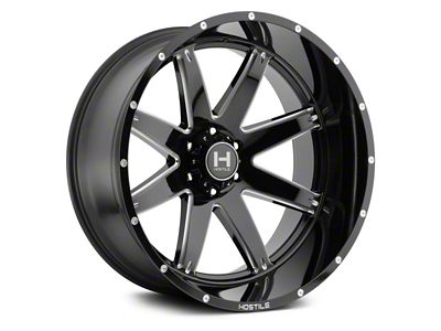 Hostile Alpha Blade Cut 6-Lug Wheel; 20x12; -44mm Offset (10-24 4Runner)