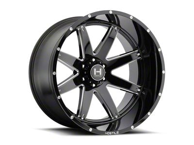 Hostile Alpha Blade Cut 6-Lug Wheel; 22x14; -76mm Offset (10-24 4Runner)