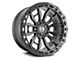 Hostile Crandon Asphalt 6-Lug Wheel; 17x9; 0mm Offset (10-24 4Runner)