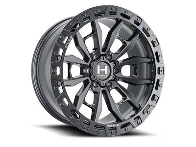 Hostile Crandon Asphalt 6-Lug Wheel; 17x9; -12mm Offset (10-24 4Runner)