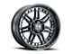 Hostile Lunatic Asphalt 6-Lug Wheel; 20x9; 0mm Offset (10-24 4Runner)