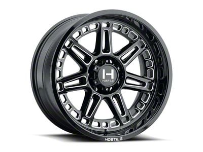 Hostile Lunatic Blade Cut 6-Lug Wheel; 20x9; 0mm Offset (10-24 4Runner)