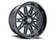 Hostile Maniac Asphalt 6-Lug Wheel; 22x12; -44mm Offset (10-24 4Runner)