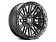 Hostile Mojave Asphalt 6-Lug Wheel; 17x9; 0mm Offset (10-24 4Runner)