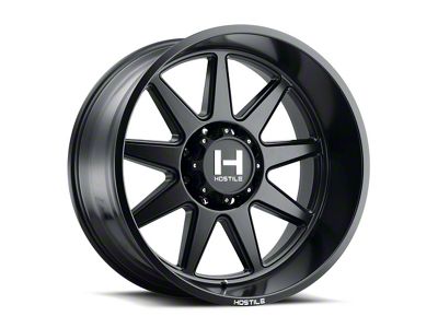 Hostile Omega Asphalt 6-Lug Wheel; 20x12; -44mm Offset (10-24 4Runner)