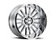 Hostile Predator Armor Plated 6-Lug Wheel; 20x12; -44mm Offset (10-24 4Runner)