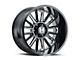 Hostile Predator Blade Cut 6-Lug Wheel; 22x12; -44mm Offset (10-24 4Runner)