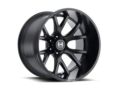 Hostile Rage Asphalt 6-Lug Wheel; 20x12; -44mm Offset (10-24 4Runner)