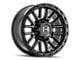 Hostile Ridgecrest Asphalt 6-Lug Wheel; 17x9; -12mm Offset (10-24 4Runner)