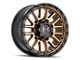 Hostile Ridgecrest Bronze 6-Lug Wheel; 18x9; -12mm Offset (10-24 4Runner)