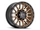 Hostile Ridgecrest Bronze 6-Lug Wheel; 18x9; 12mm Offset (10-24 4Runner)