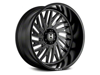 Hostile Syclone Asphalt 6-Lug Wheel; 20x12; -44mm Offset (10-24 4Runner)