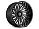 Hostile Syclone Asphalt 6-Lug Wheel; 20x12; -44mm Offset (10-24 4Runner)