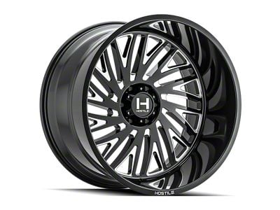 Hostile Syclone Blade Cut 6-Lug Wheel; 20x9; 12mm Offset (10-24 4Runner)