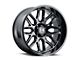 Hostile Vulcan Asphalt 6-Lug Wheel; 24x14; -76mm Offset (10-24 4Runner)