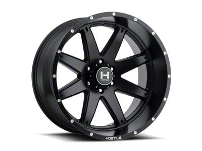 Hostile Alpha Asphalt 6-Lug Wheel; 20x10; -19mm Offset (2024 Tacoma)