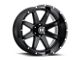 Hostile Alpha Asphalt 6-Lug Wheel; 20x10; -19mm Offset (2024 Tacoma)