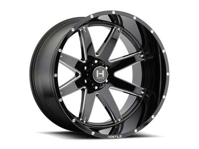 Hostile Alpha Blade Cut 6-Lug Wheel; 20x10; -19mm Offset (2024 Tacoma)