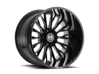 Hostile Fury Blade Cut 6-Lug Wheel; 20x9; 12mm Offset (2024 Tacoma)